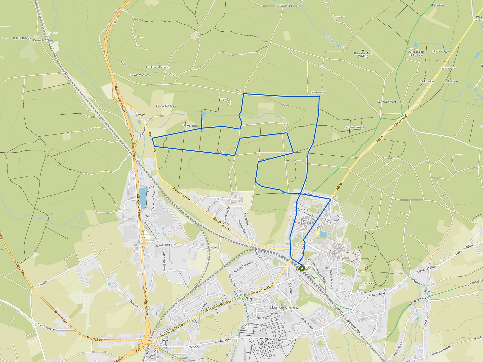 De beste wandelingen en hikes rond Libramont-Chevigny | Komoot